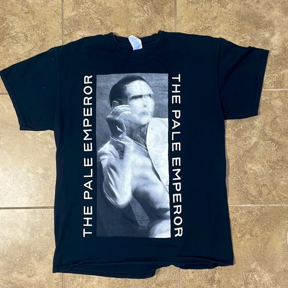 2015 MARILYN MANSON THE PALE EMPEROR TOUR SHIRT